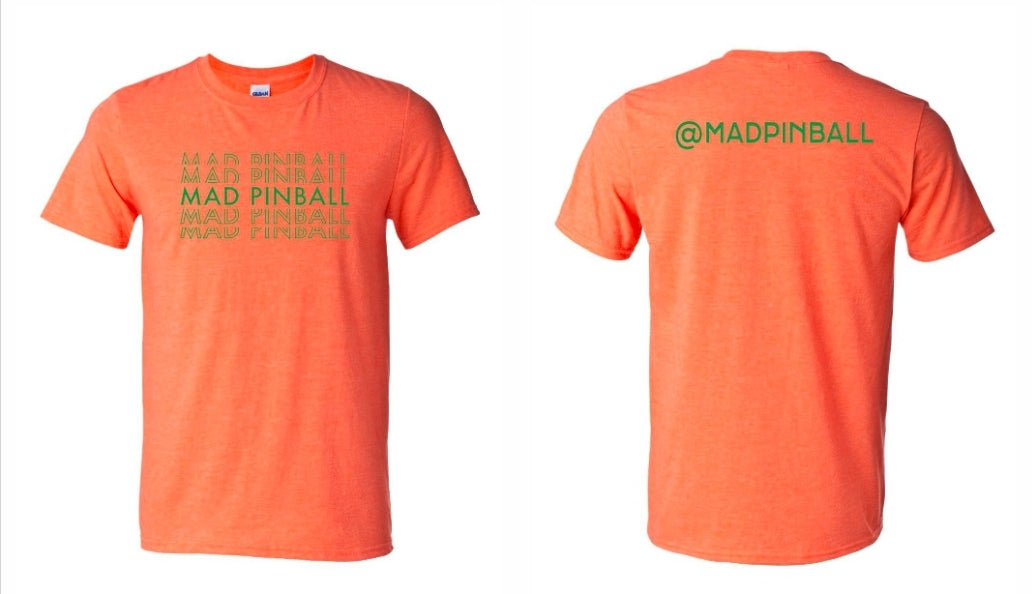 Orange Mad Pinball Shirt