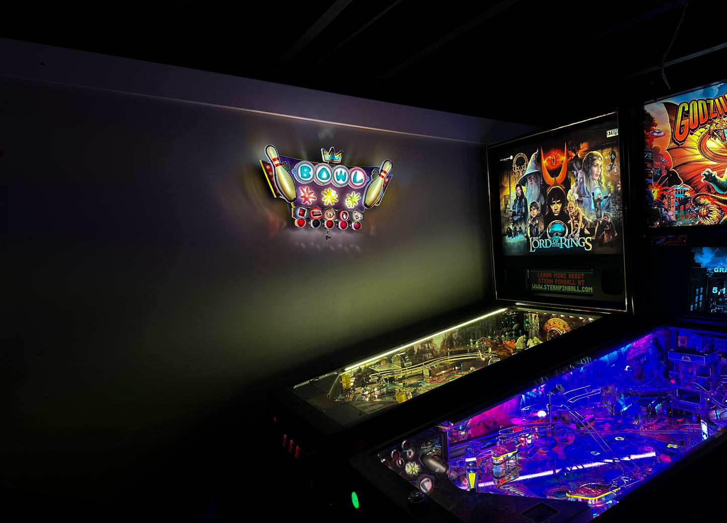 The Big Lebowski Pinball Wall Art