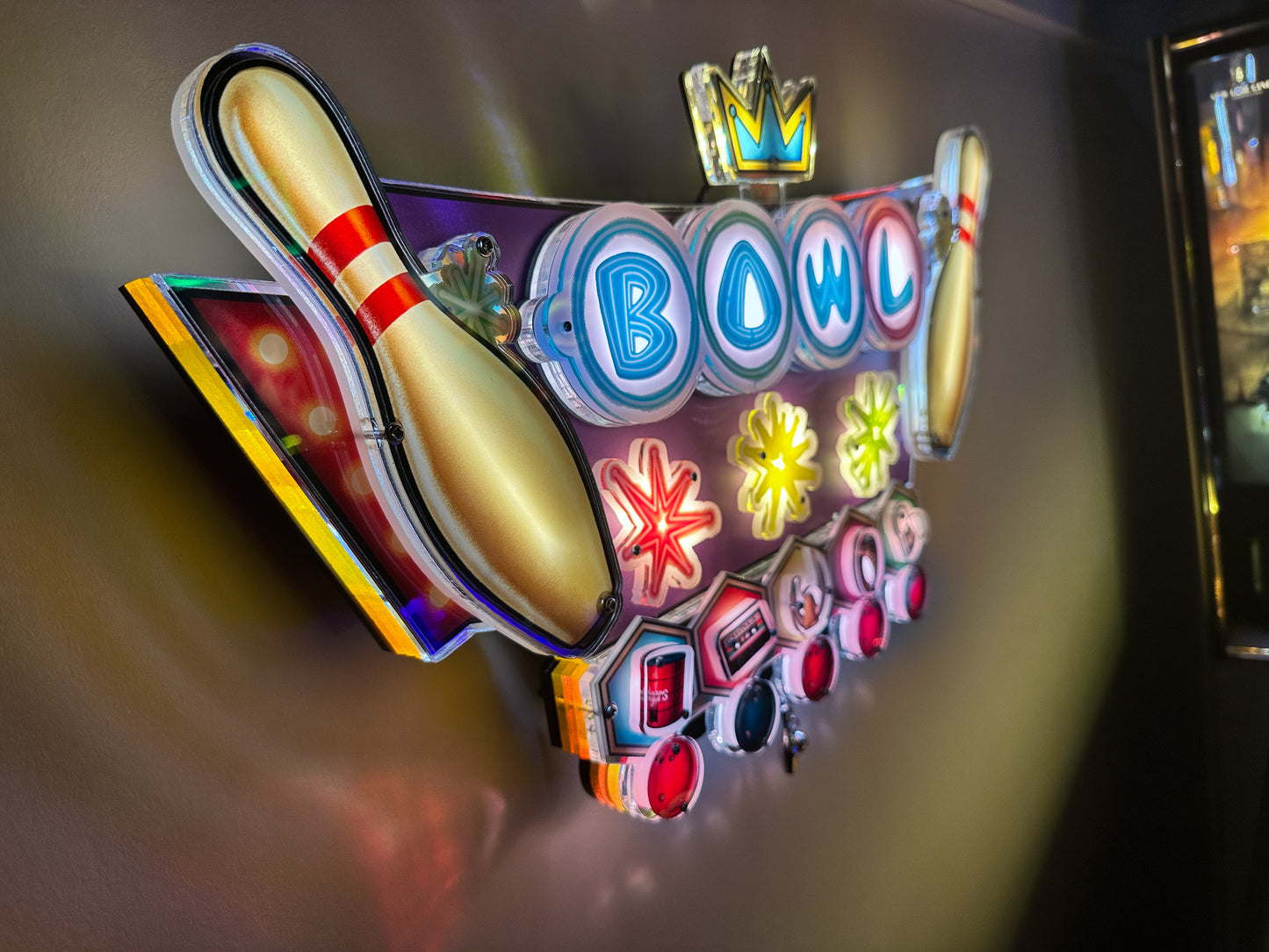 The Big Lebowski Pinball Wall Art